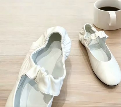 Grâce Ballerine Cuir