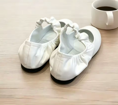 Grâce Ballerine Cuir